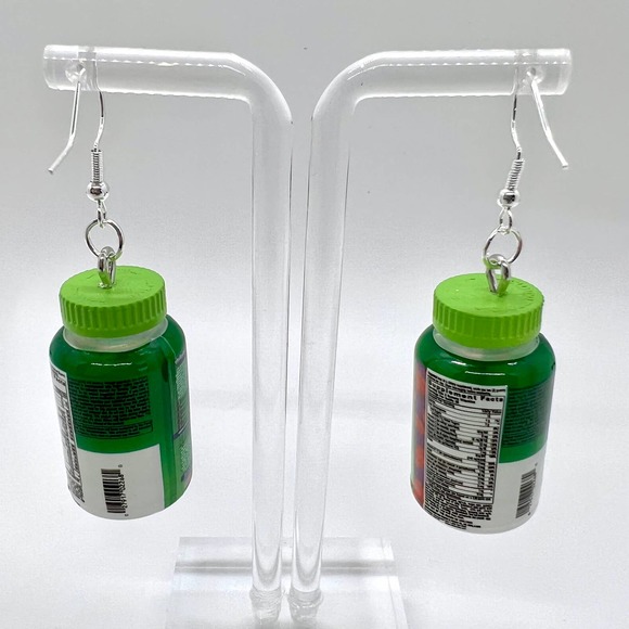 Vitamin Earrings - Mini Brands Earrings - Nurse Earrings - Doctor Earrings - Picture 4 of 6